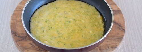 французский омлет с кабачками. Шаг 11