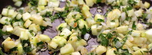 фриттата с кабачками. Шаг 4