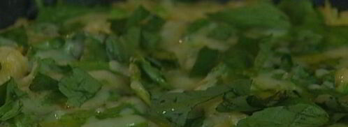 фриттата с макаронами и шпинатом. Шаг 9