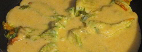 фриттата с цветками цукини. Шаг 5