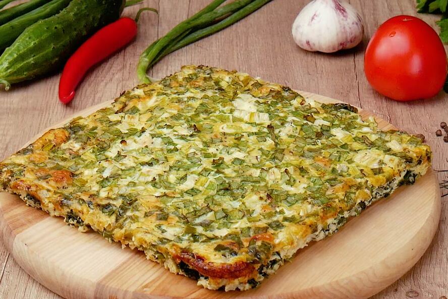 Рецепт фриттаты со шпинатом