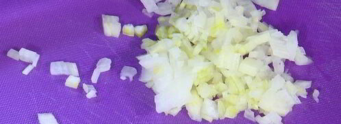 испанский омлет с картофелем, семгой и укропом. Шаг 3