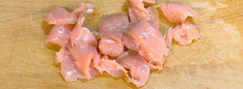 испанский омлет с картофелем, семгой и укропом. Шаг 8