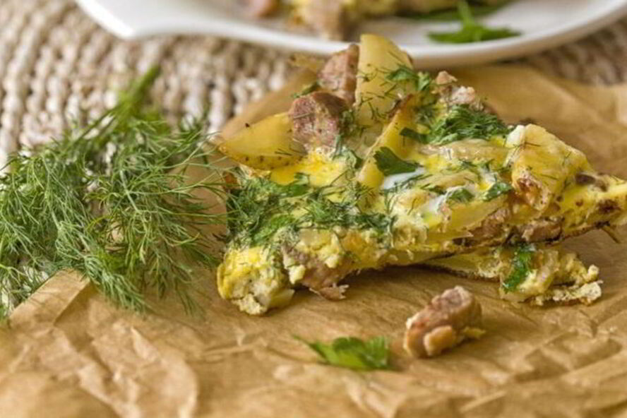 Рецепт крестьянского омлета