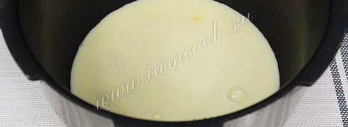 омлет для ребенка в мультиварке. Шаг 6