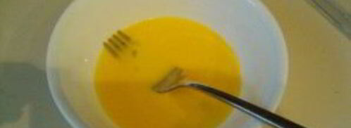 омлет из желтков. Шаг 3