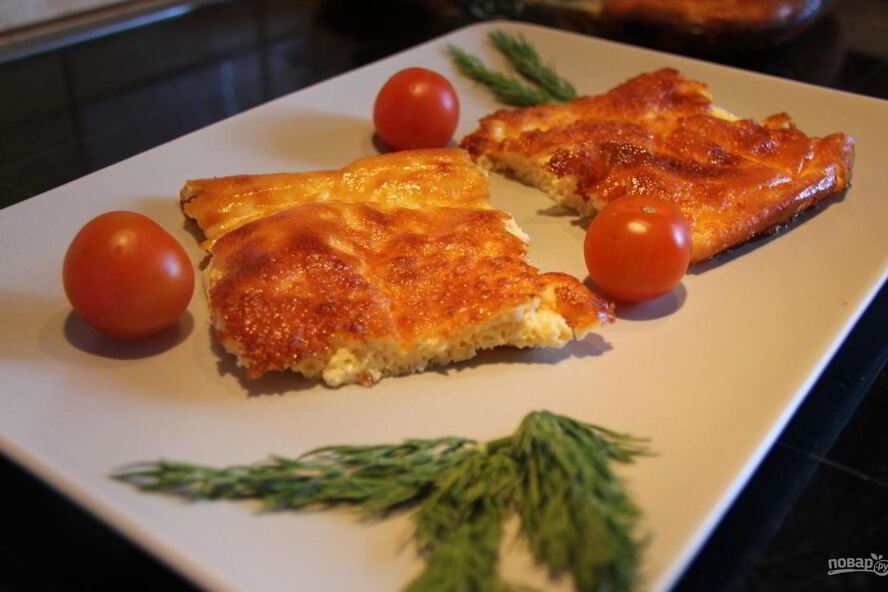 Рецепт омлета классического в духовке