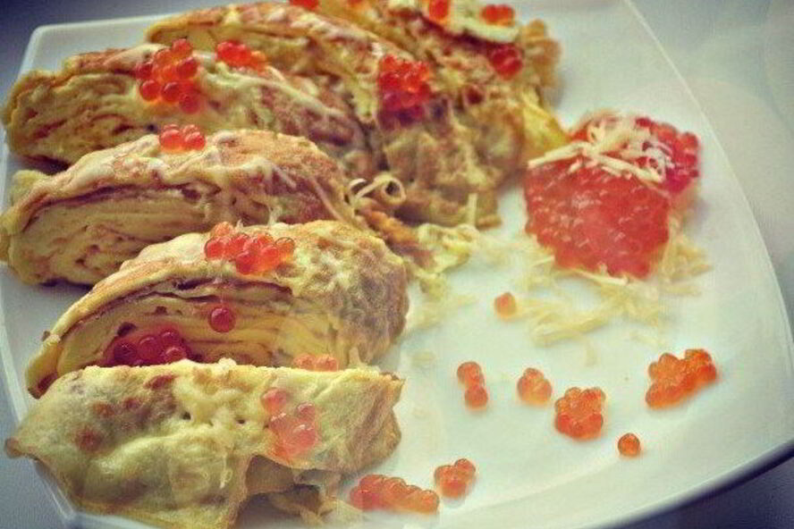 Рецепт омлета по-японски