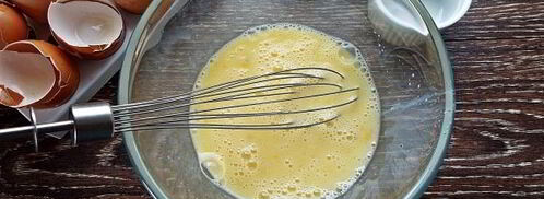 омлет с кабачком в духовке. Шаг 7