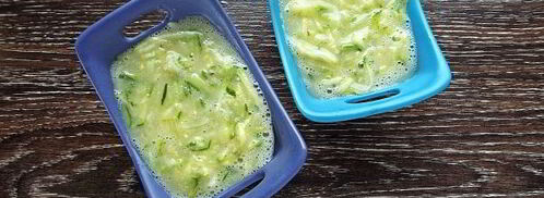 омлет с кабачком в духовке. Шаг 9