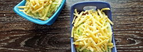 омлет с кабачком в духовке. Шаг 10