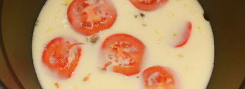 омлет с помидорами. Шаг 6