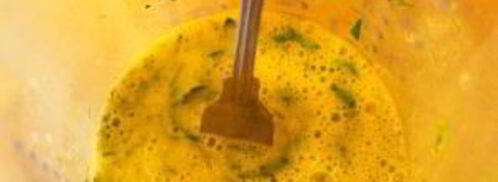 омлет с зеленью. Шаг 4