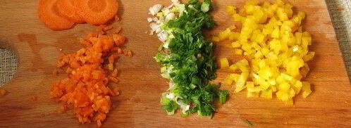 омлет сердечки. Шаг 3