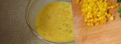 омлет сердечки. Шаг 6