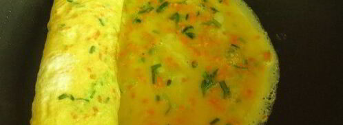 омлет сердечки. Шаг 7