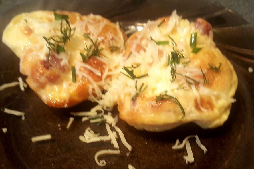 Рецепт омлета в духовке в формочках