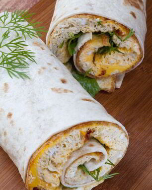 Омлет в лаваше