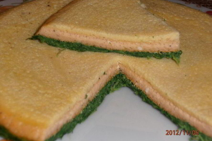 Рецепт трехцветного запеченного омлета