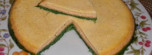 трехцветный запеченный омлет. Шаг 8