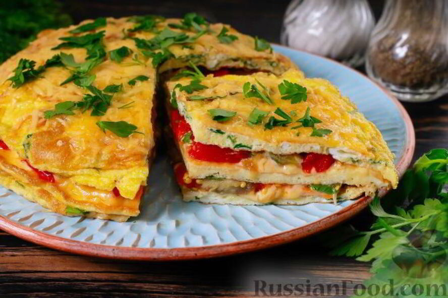 Рецепт веселого омлета