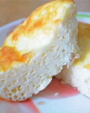 Воздушный и пышный омлет