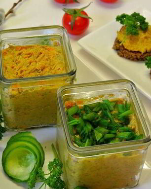 Чечевично-рисовый паштет