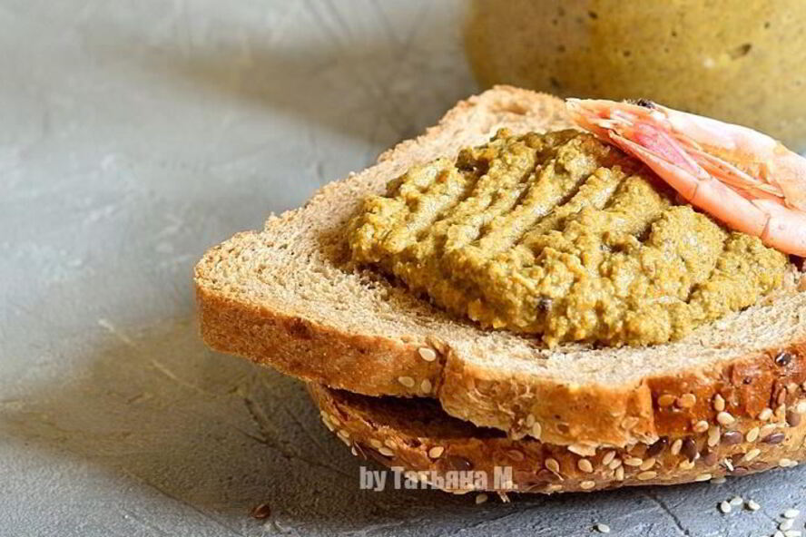 Рецепт диетического паштета из морепродуктов