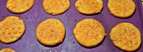 фасолевый паштет на томатных крекерах. Шаг 21