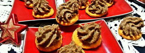 фасолевый паштет на томатных крекерах. Шаг 25