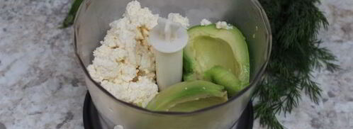 паштет из авокадо и творога. Шаг 4