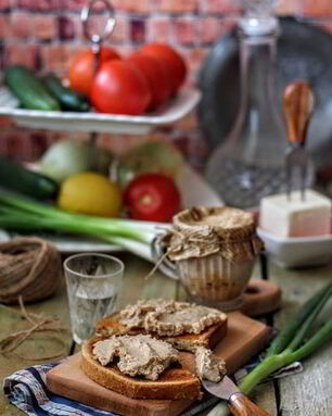 Паштет из консервированного тунца