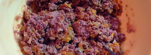 паштет из куриной печени с тыквой и шампиньонами на тыквенном хлебе. Шаг 6