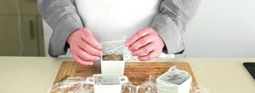 паштет из куриной печенки с яблоками и тимьяном. Шаг 7