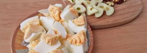 паштет из яиц с орехами. Шаг 7