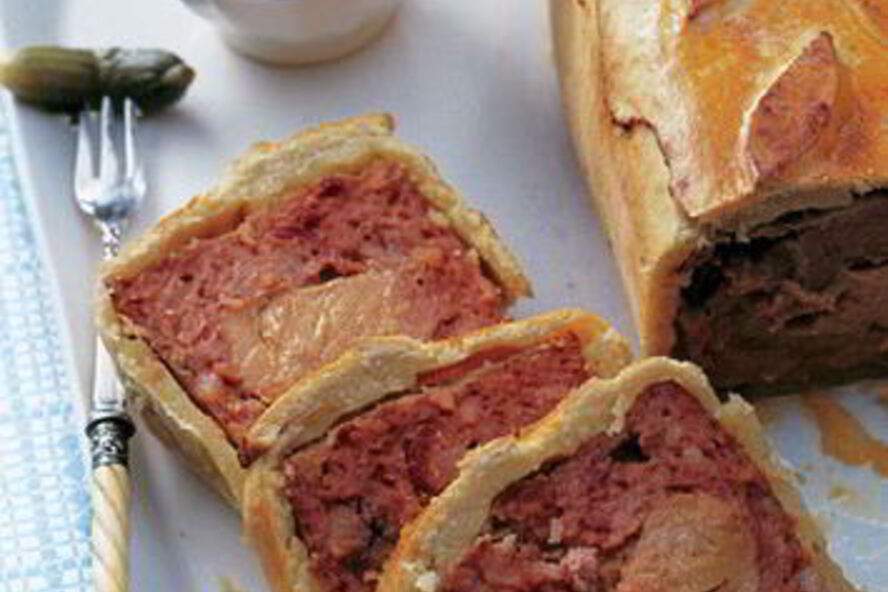 Рецепт паштета с корочкой