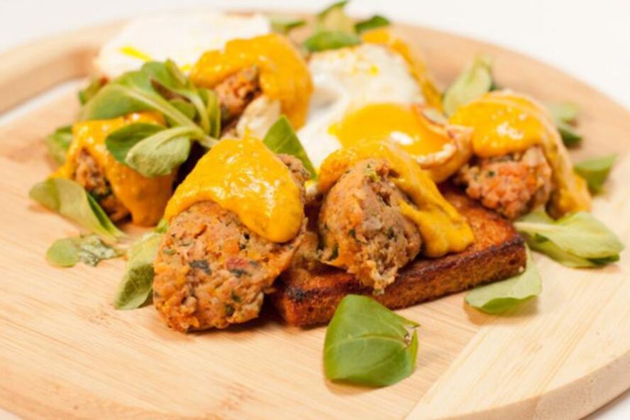 Рецепт утиного паштета с соусом из каперсов