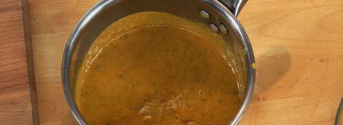 утиный паштет с соусом из каперсов. Шаг 7