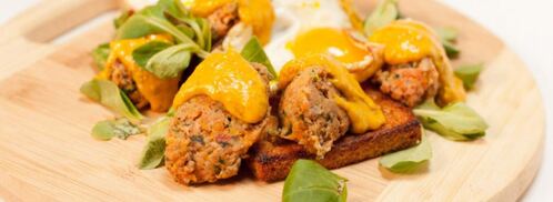 утиный паштет с соусом из каперсов. Шаг 9