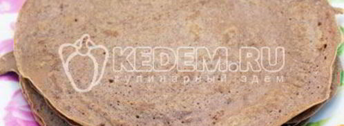 блинный торт с печенью. Шаг 9