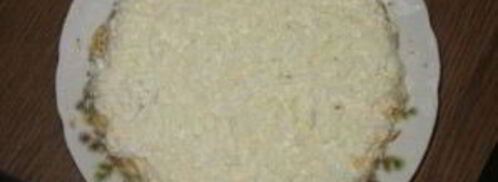 новогодний печеночный торт. Шаг 5