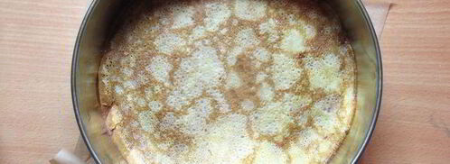 печеночный блинный торт. Шаг 10