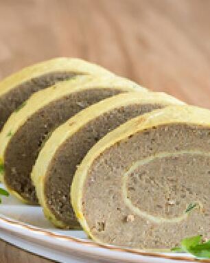 Печеночный рулет