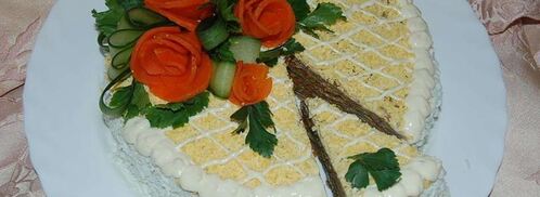 печеночный торт из говяжьей печени. Шаг 26