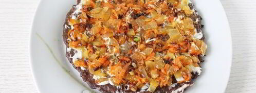 печеночный торт из свиной печени. Шаг 12