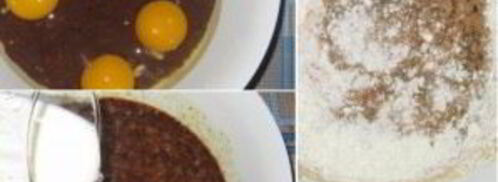 печеночный торт с блинами. Шаг 5