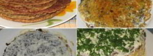 печеночный торт с блинами. Шаг 7