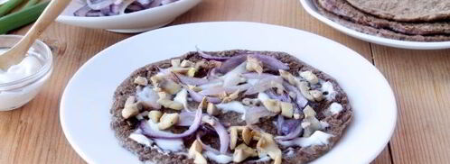 печеночный торт с грибами. Шаг 7