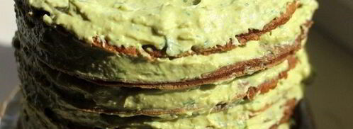 печеночный торт с нежным гороховым паштетом. Шаг 5