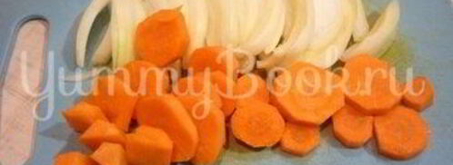 печеночный торт с зеленью и помидорами. Шаг 7